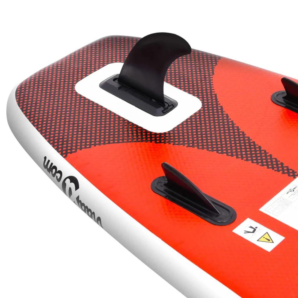 Stand Up Paddleboardset opblaasbaar 360x81x10 cm rood (6)