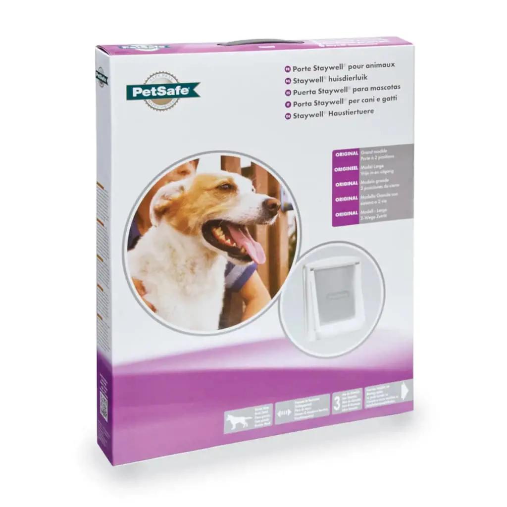 PetSafe Huisdierenluik in 2 richtingen 760 large 35,6 x 30,5 cm wit 5023 (3)