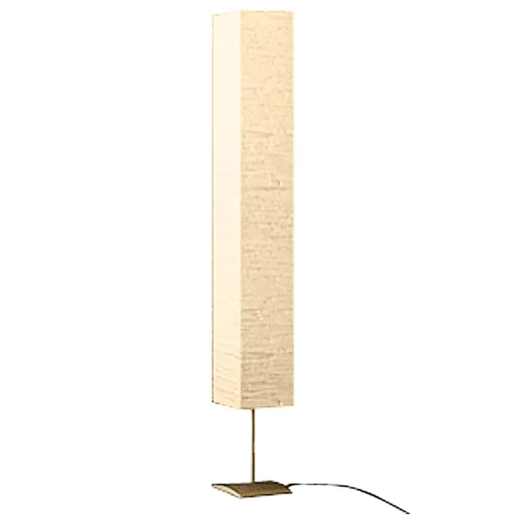 Vloerlamp met stalen standaard 170 cm beige (2)