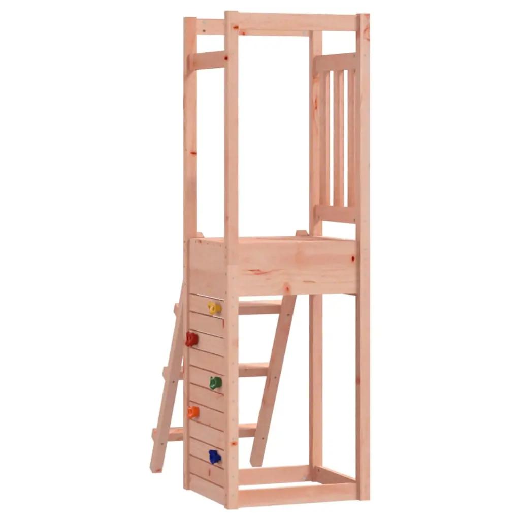 Speeltoren met ladder en klimwand 53x46,5x169 cm douglashout