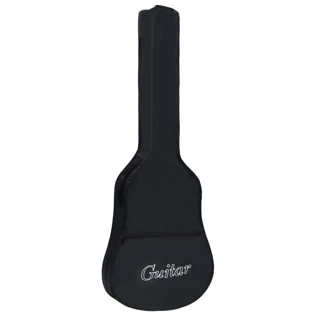 Gitaartas voor 4/4 klassieke gitaar 100x37 cm stof zwart