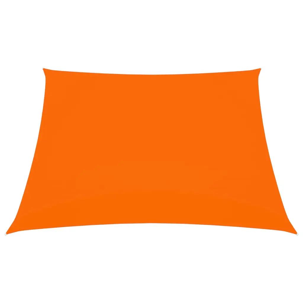 Zonnescherm vierkant 6x6 m oxford stof oranje (2)