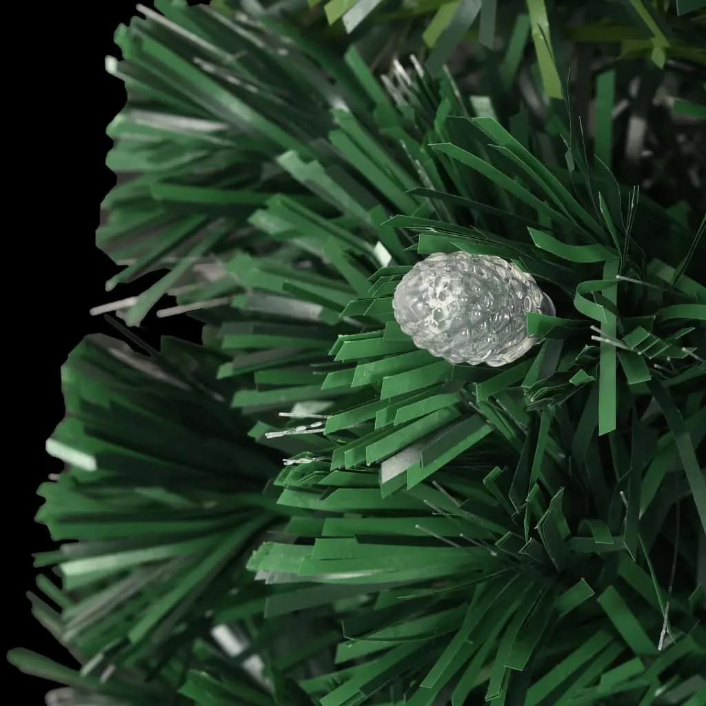 Kerstboom met LED en standaard 210 cm glasvezel (6)