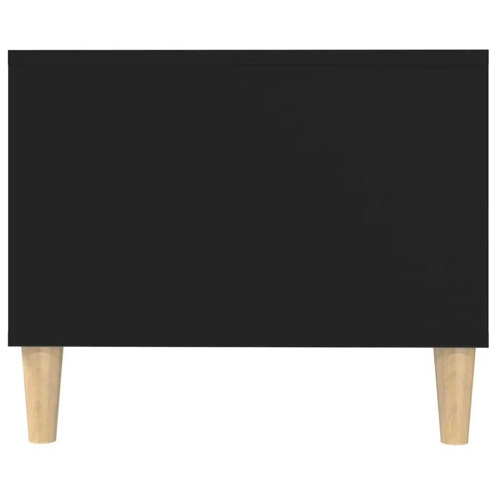 Salontafel 102x50x40 cm bewerkt hout zwart (5)