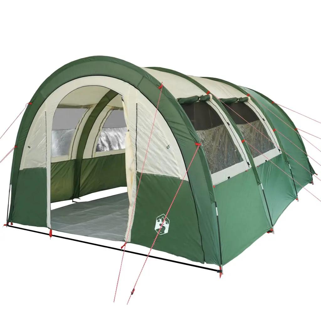 Tent 4-persoons waterdicht groen (4)