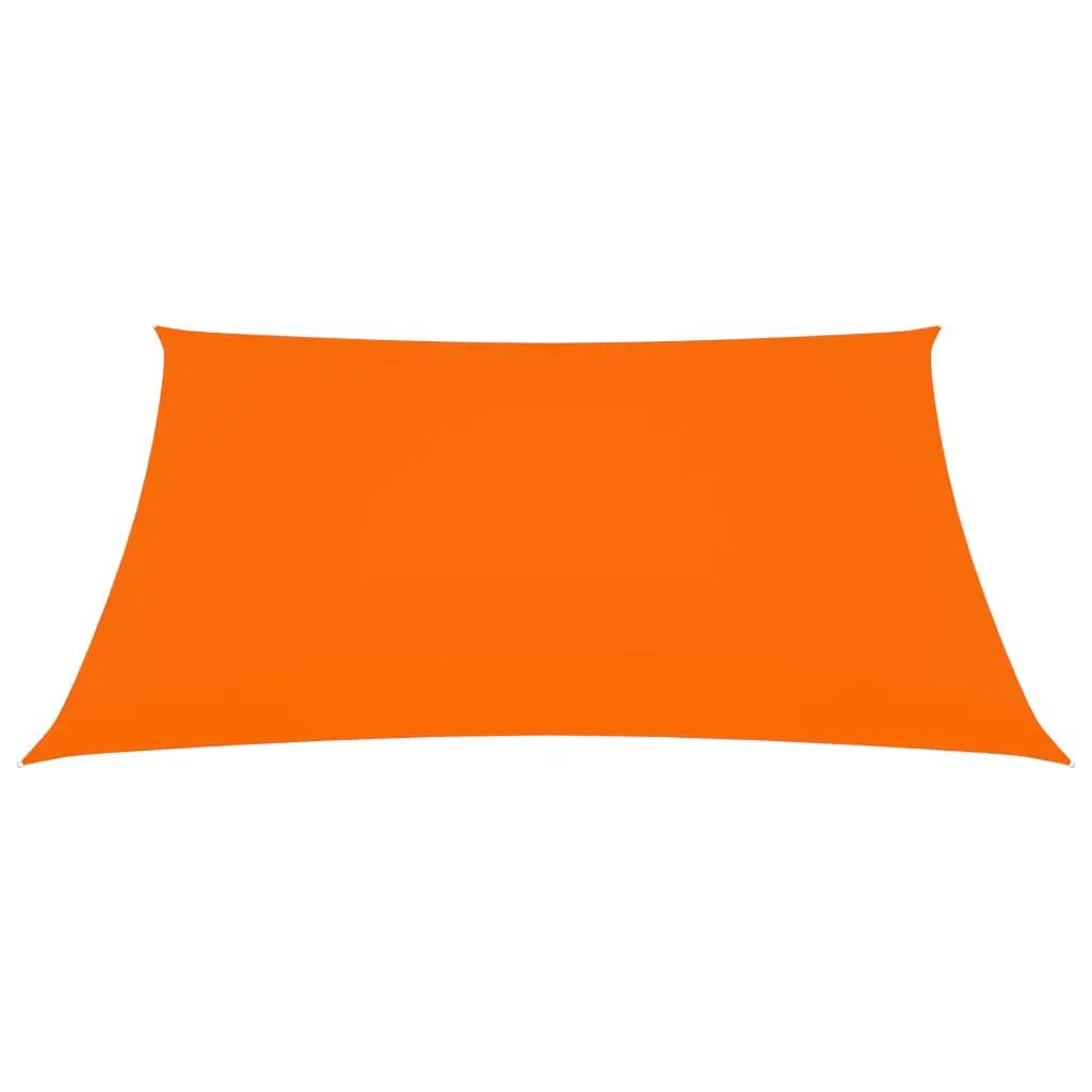 Zonnescherm rechthoekig 2,5x3 m oxford stof oranje (2)