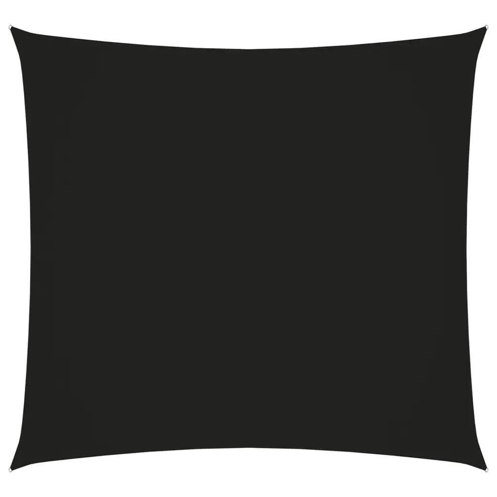 Zonnescherm vierkant 2x2 m oxford stof zwart (1)