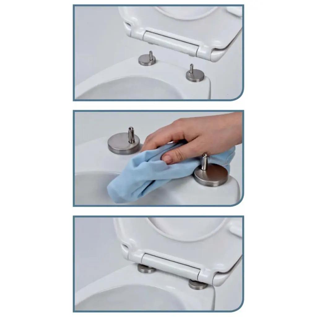 SCHÜTTE Toiletbril met soft-close SLIM GREY duroplast grijs (6)