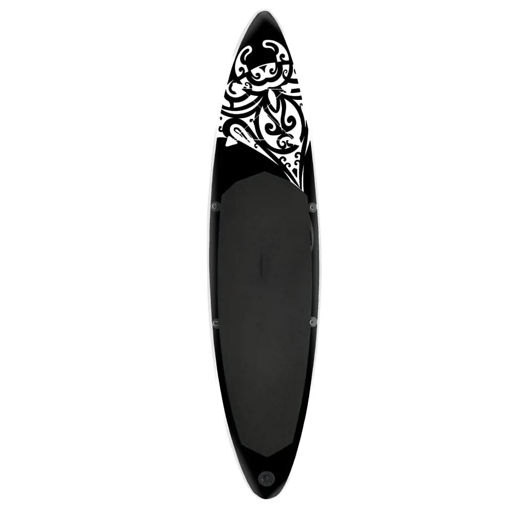 Stand Up Paddleboardset opblaasbaar 366x76x15 cm zwart (3)