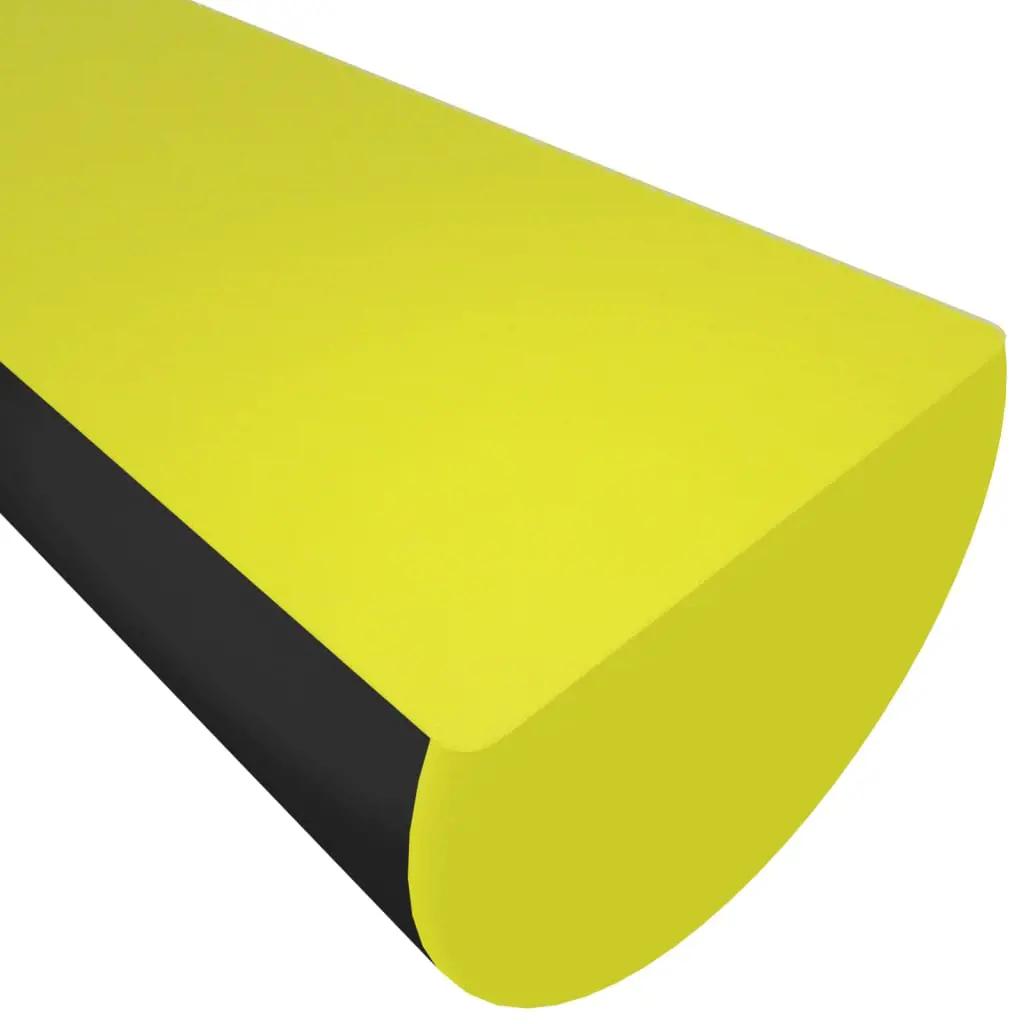 Hoekbeschermer 4x3x100 cm PU geel en zwart (5)