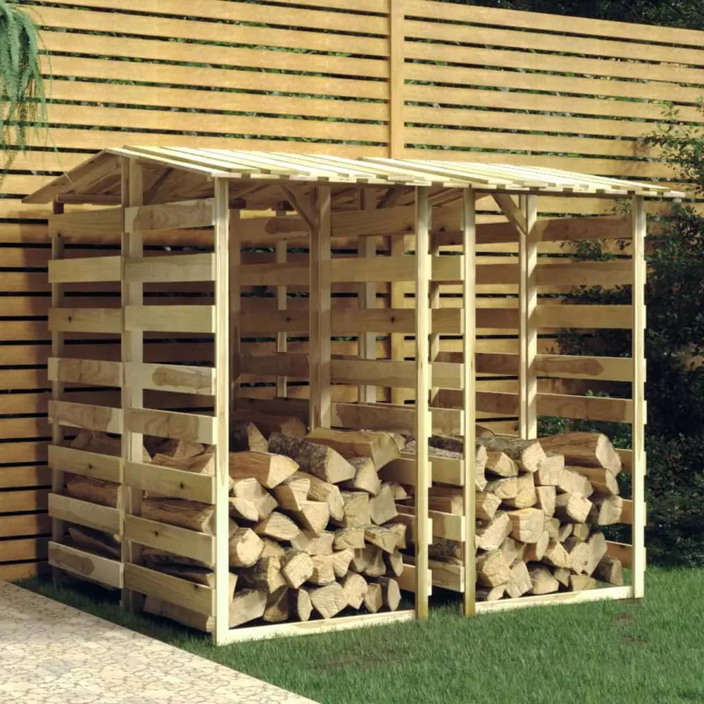 Pergola's met dak 4 st 100x90x200 cm geïmpregneerd grenenhout