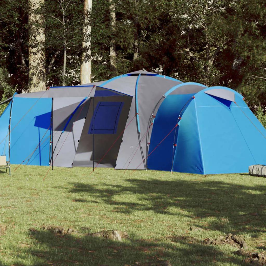 Tent 12-persoons waterdicht blauw