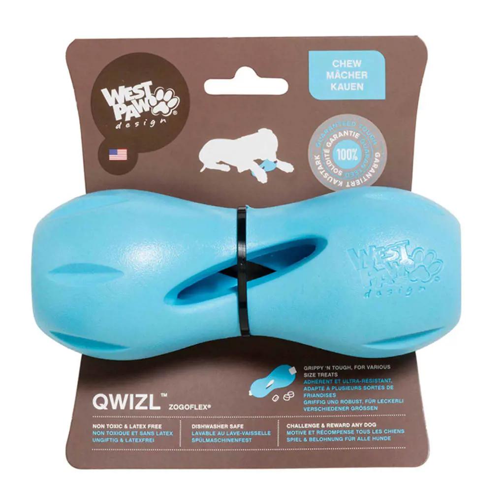 Zogoflex Hondenpuzzel speelgoed Qwizl blauw maat L 3540 (6)