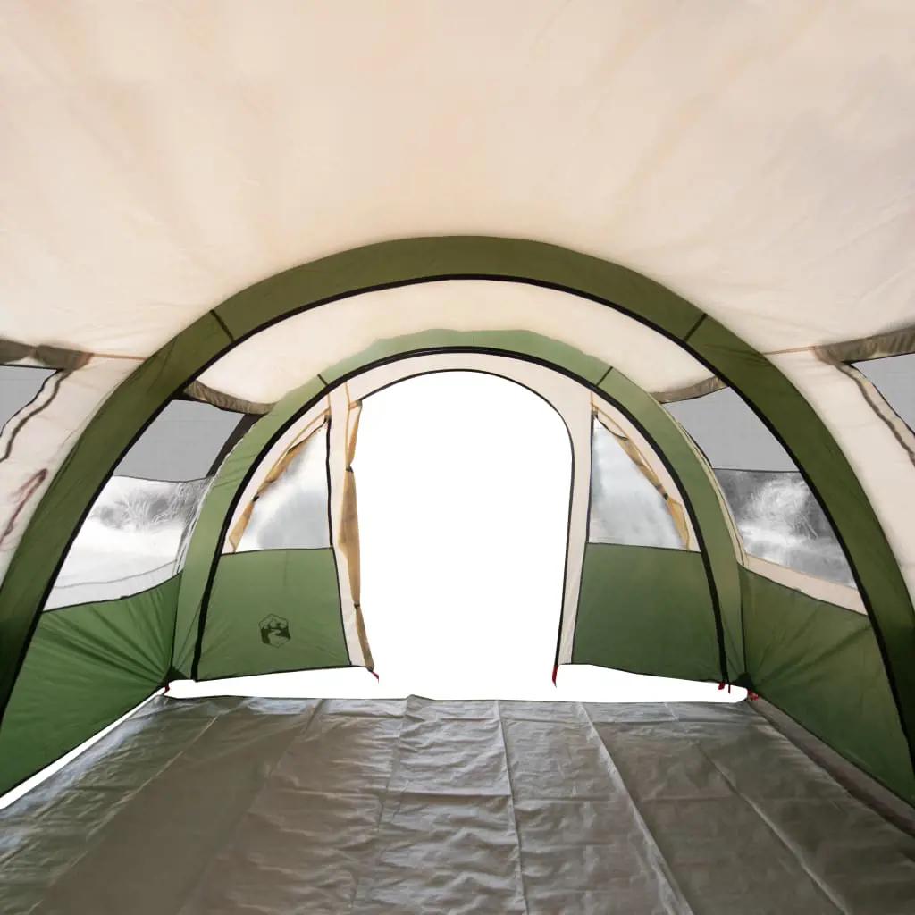 Tent 4-persoons waterdicht groen (10)
