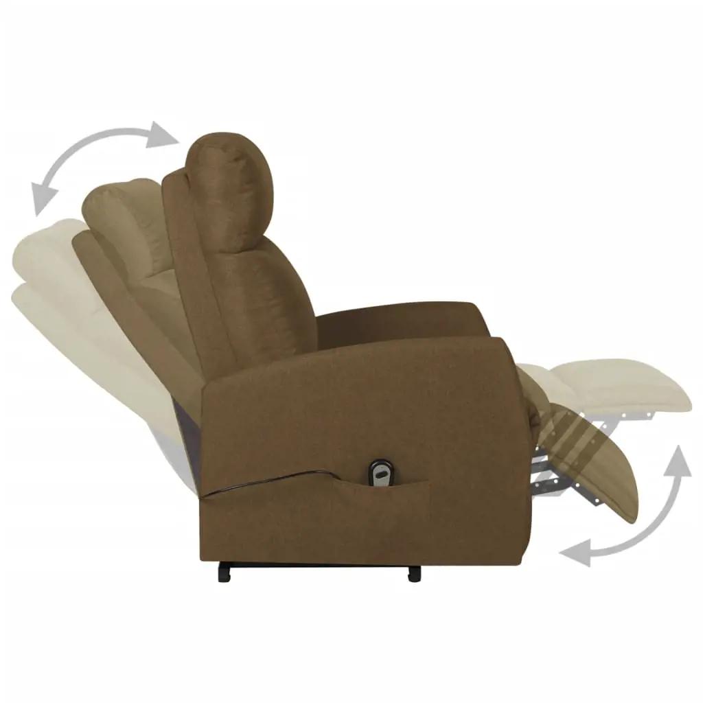 Sta-op-stoel stof donkerbruin (5)