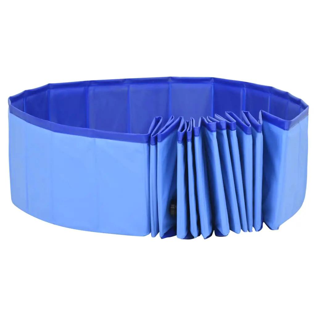 Hondenzwembad inklapbaar 200x30 cm PVC blauw (5)