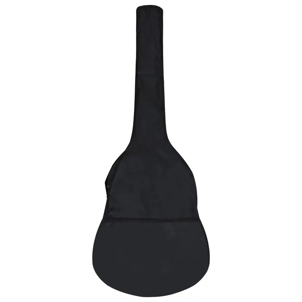 Gitaartas voor 1/2 klassieke gitaar 94x35 cm stof zwart (2)