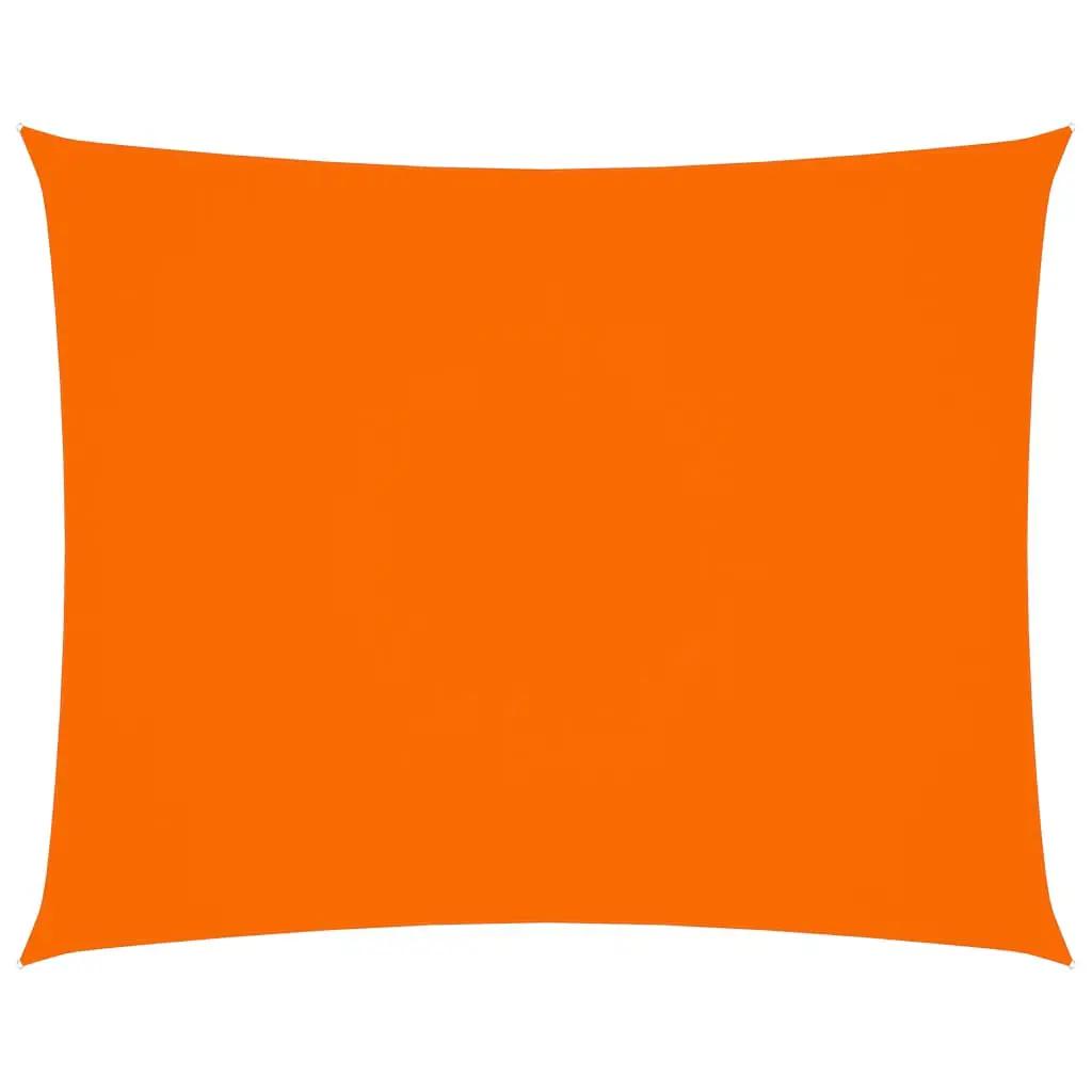 Zonnescherm rechthoekig 2,5x3 m oxford stof oranje (1)