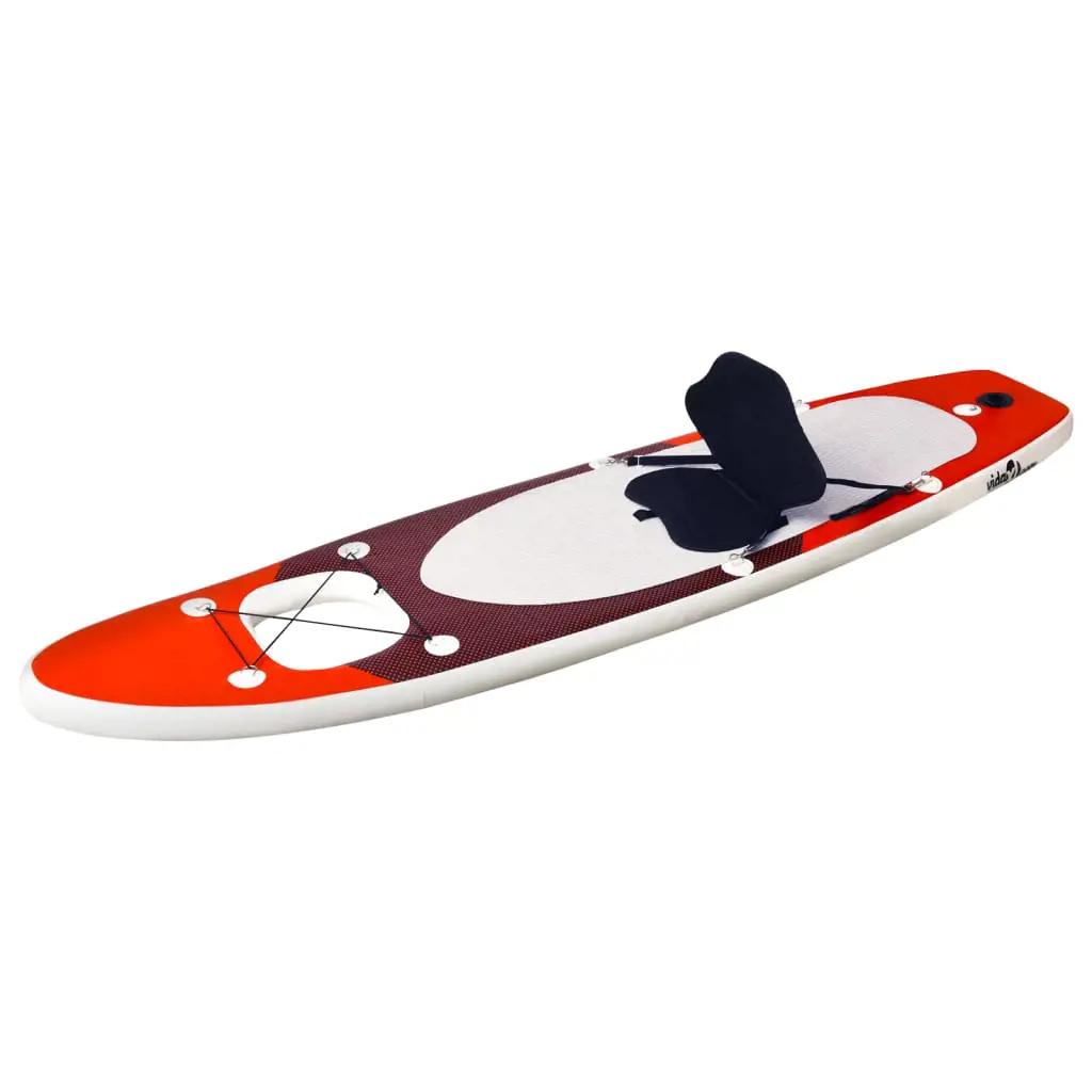 Stand Up Paddleboardset opblaasbaar 360x81x10 cm rood (2)