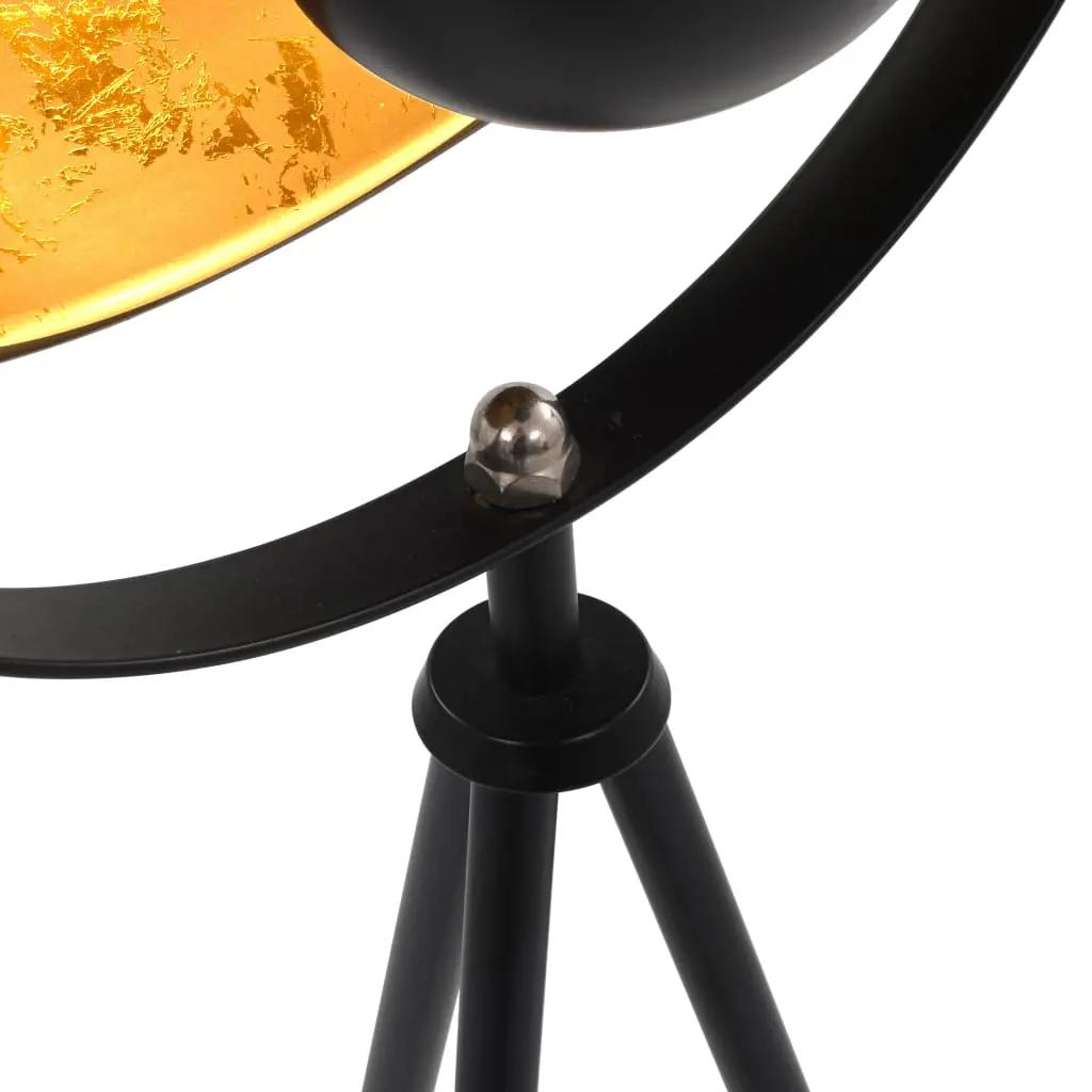 Lamp staand E27 31 cm zwart en goud (4)