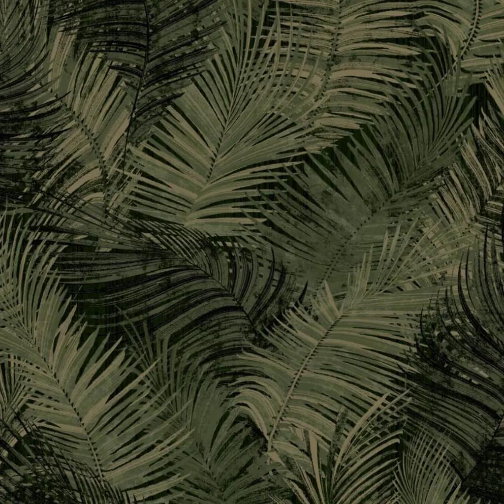 DUTCH WALLCOVERINGS Behang Palm groen (1)