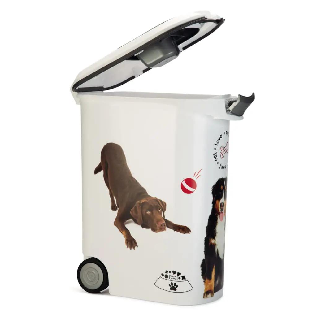 Curver Voedselcontainer hond met wielen 54 L (3)