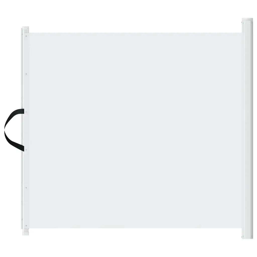 Huisdierenhek uittrekbaar 82,5x125 cm wit (2)