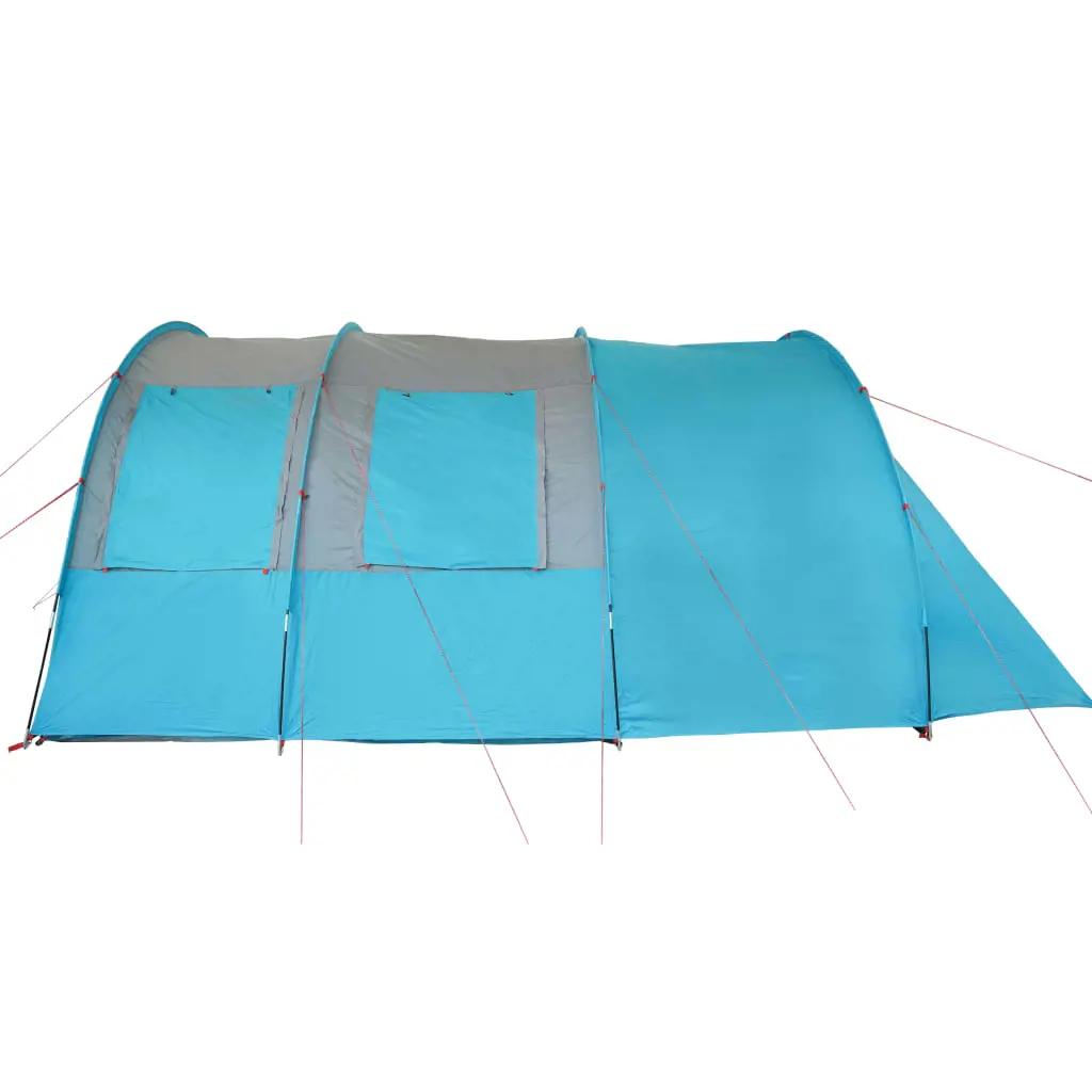 Tent 4-persoons waterdicht blauw (8)