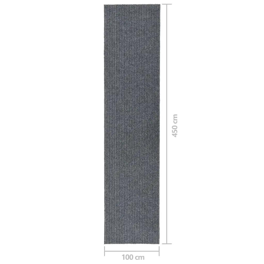 Droogloopmat 100x450 cm grijs (7)