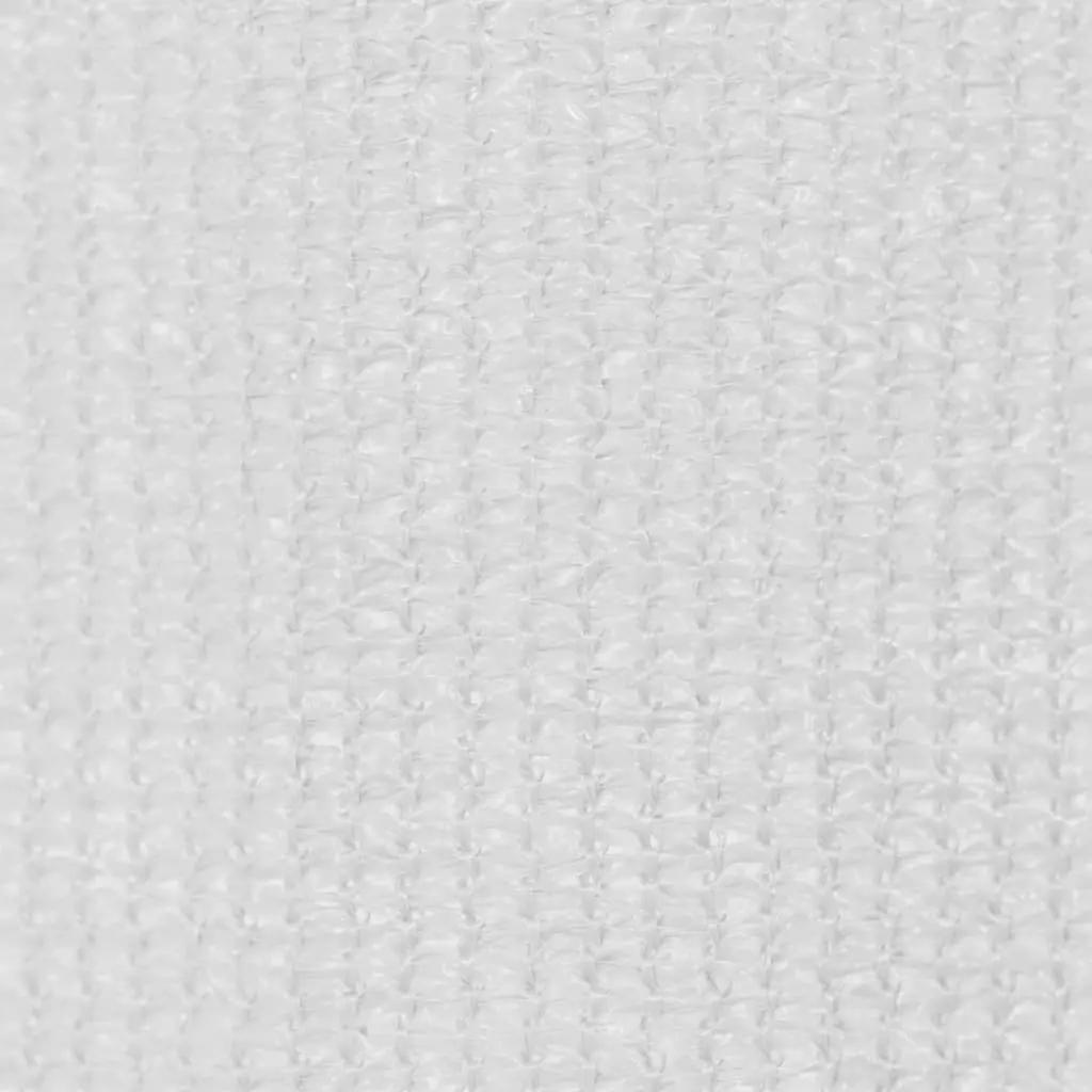 Rolgordijn voor buiten 60x230 cm HDPE wit (5)