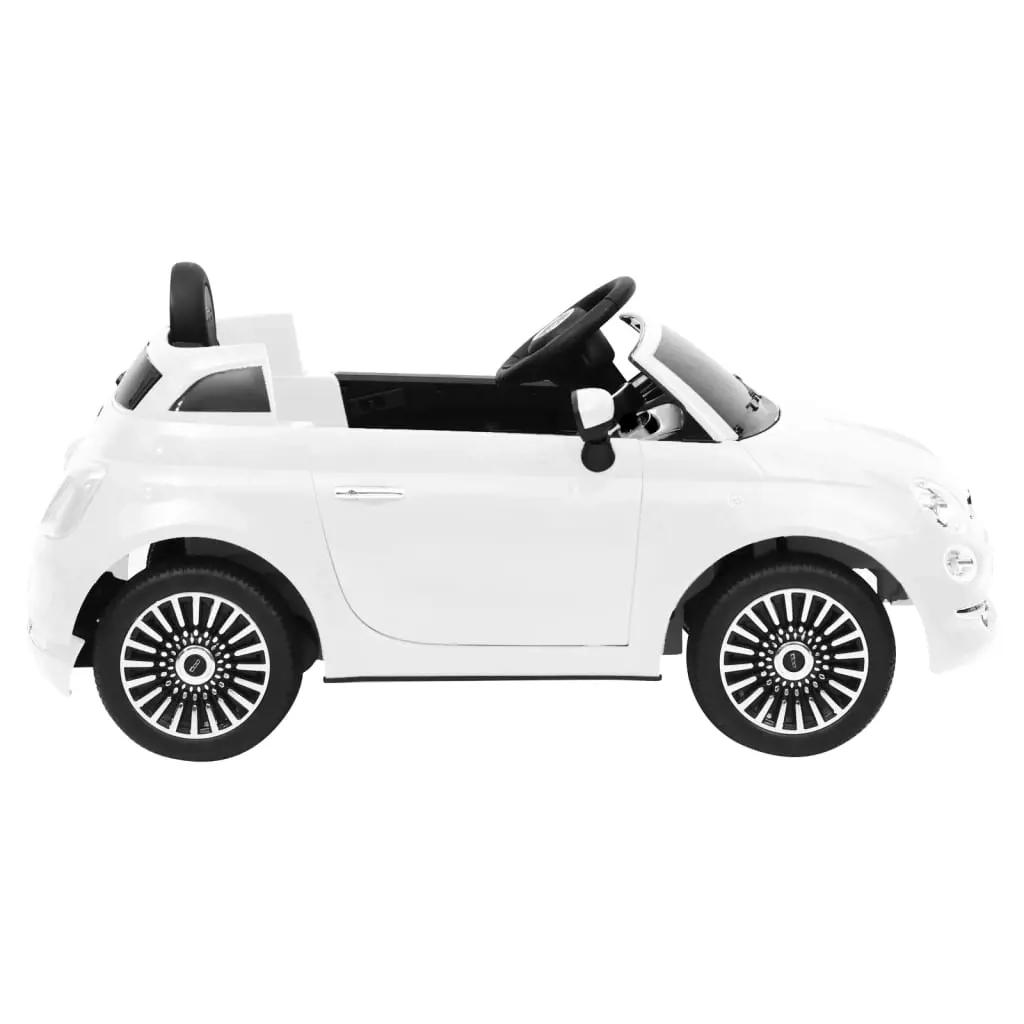 Kinderauto Fiat 500 elektrisch wit (3)