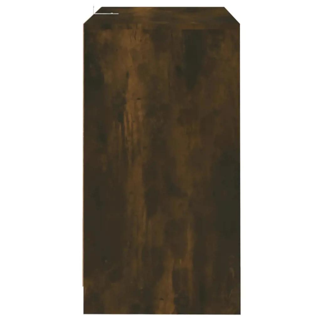 Dressoir 70x41x75 cm spaanplaat gerookt eikenkleurig (4)