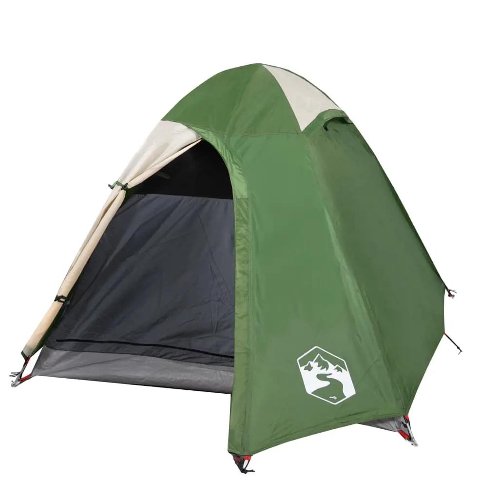 Tent 2-persoons waterdicht groen (4)