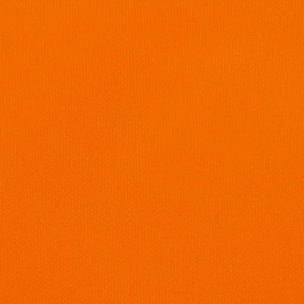 Zonnezeil rechthoekig 2,5x4,5 m oxford stof oranje (5)