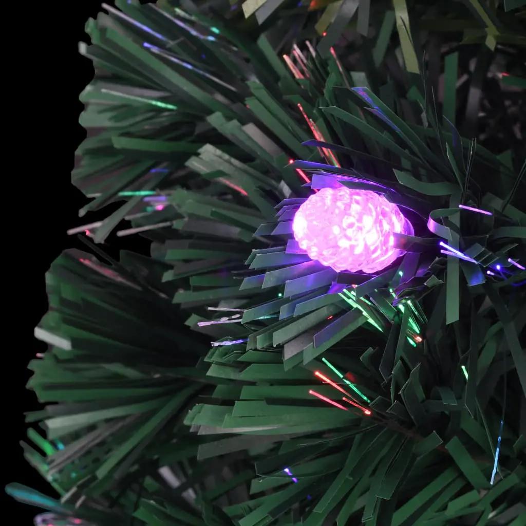 Kerstboom met LED en standaard 210 cm glasvezel (7)