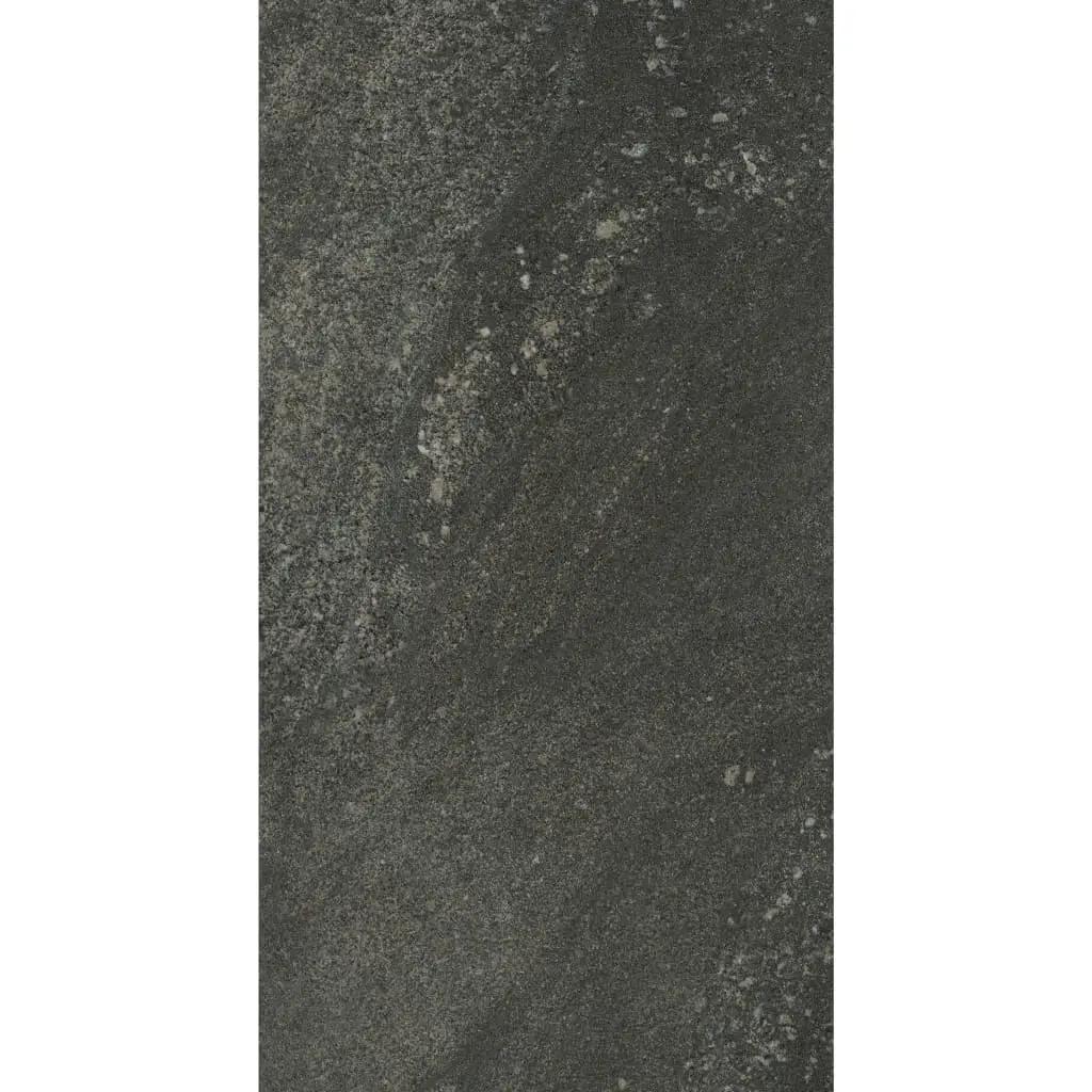 Grosfillex 11 st Wandtegels Gx Wall+ steen 30x60 cm donkergrijs (3)