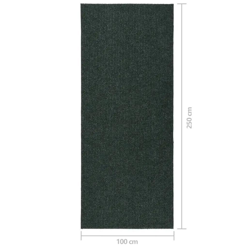 Droogloopmat 100x250 cm groen (7)