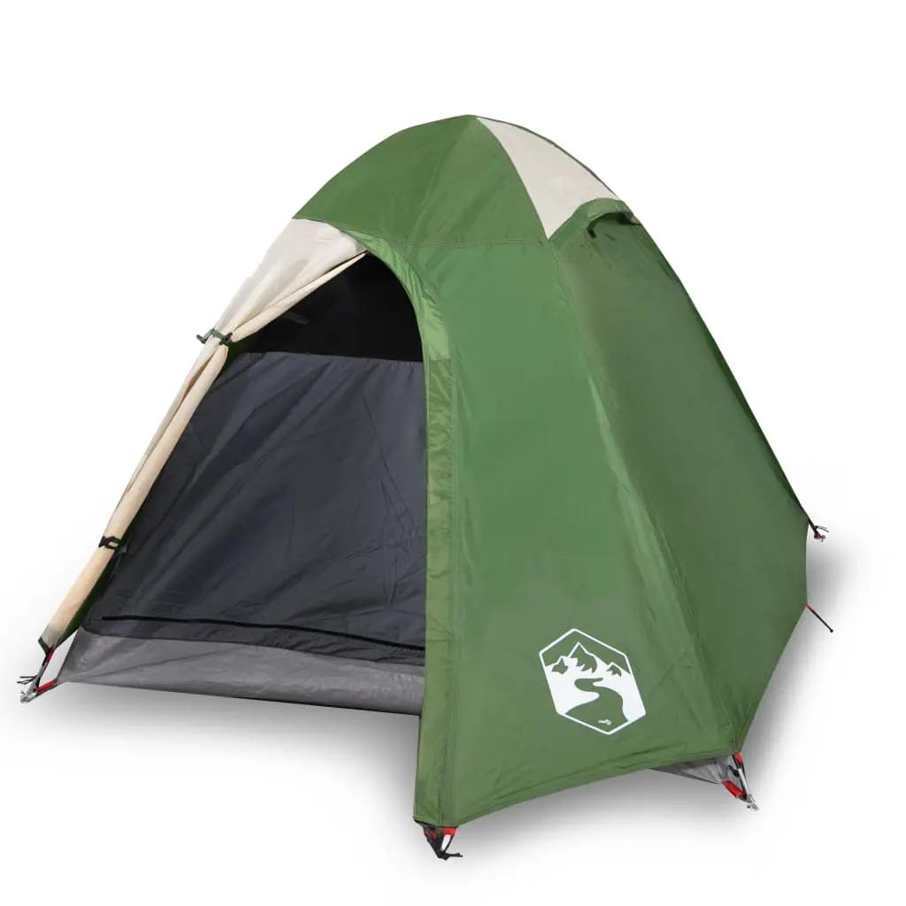 Tent 2-persoons waterdicht groen (2)