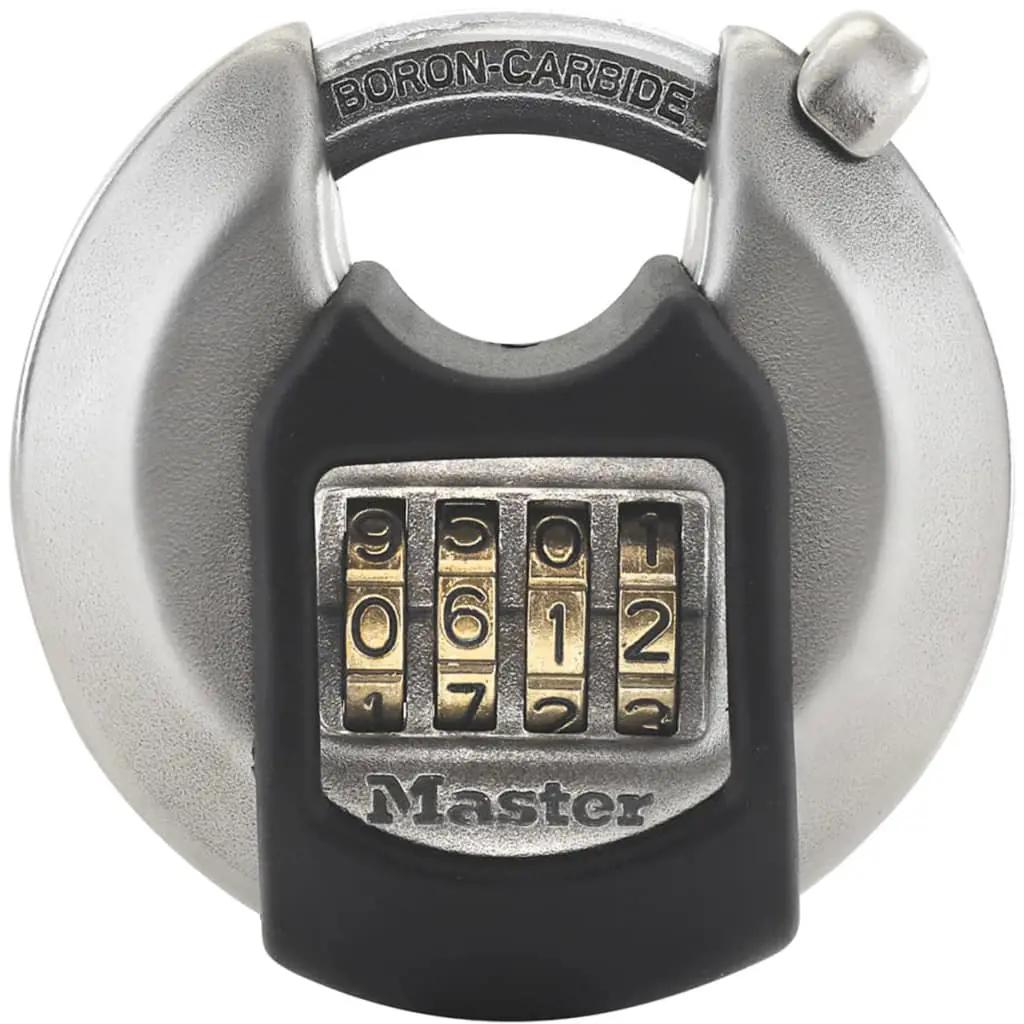 Master Lock Discus hangslot Excell 70 mm roestvrij staal M40EURDNUM (1)