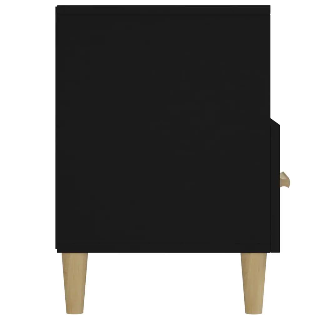 Tv-meubel 102x36x50 cm bewerkt hout zwart (8)