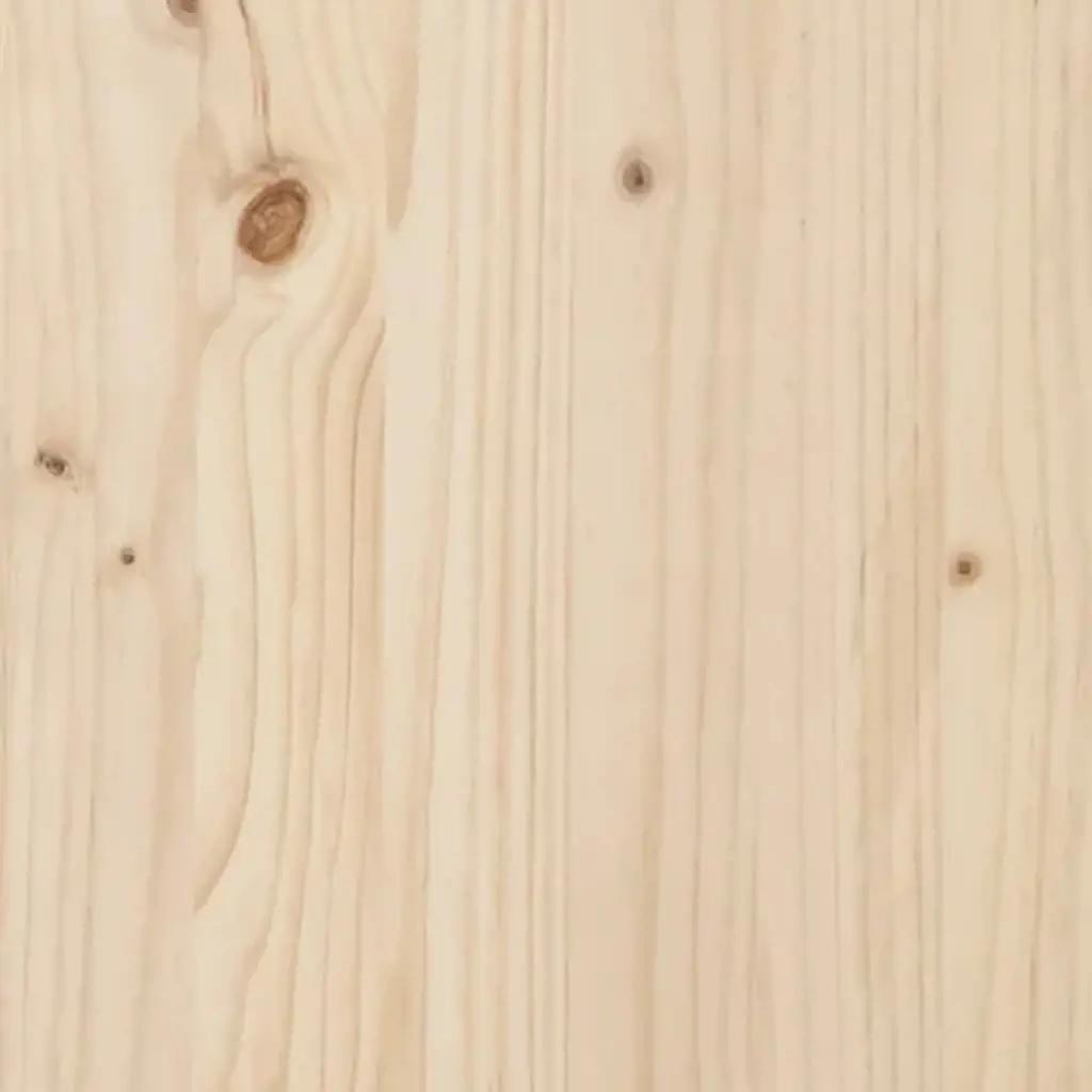 Hoofdbord 205,5x4x100 cm massief grenenhout (5)