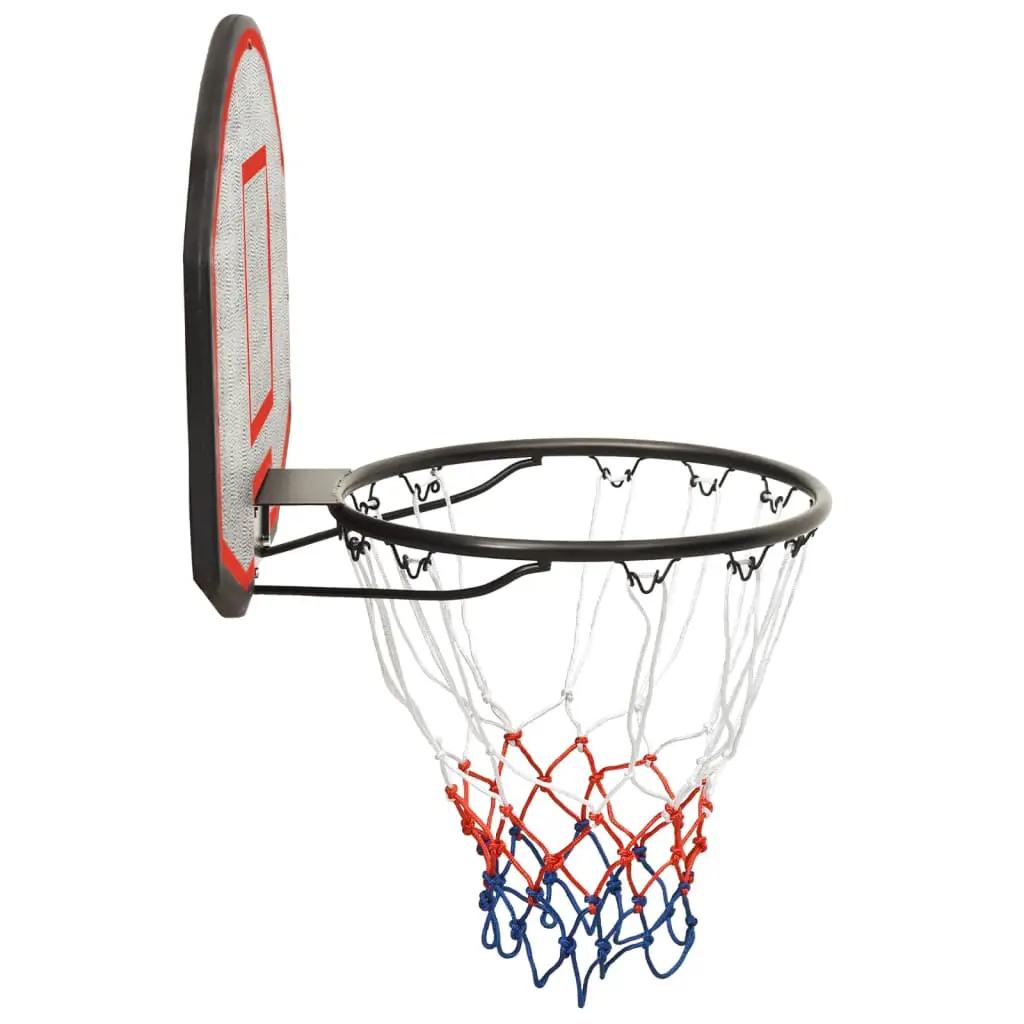 Basketbalbord 71x45x2 cm polyetheen zwart (4)