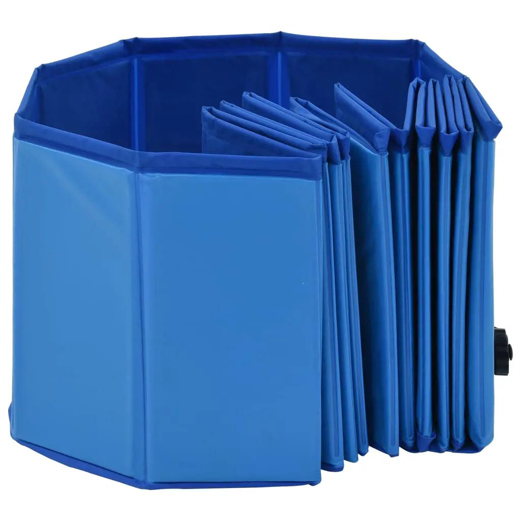 Hondenzwembad inklapbaar 120x30 cm PVC blauw (5)