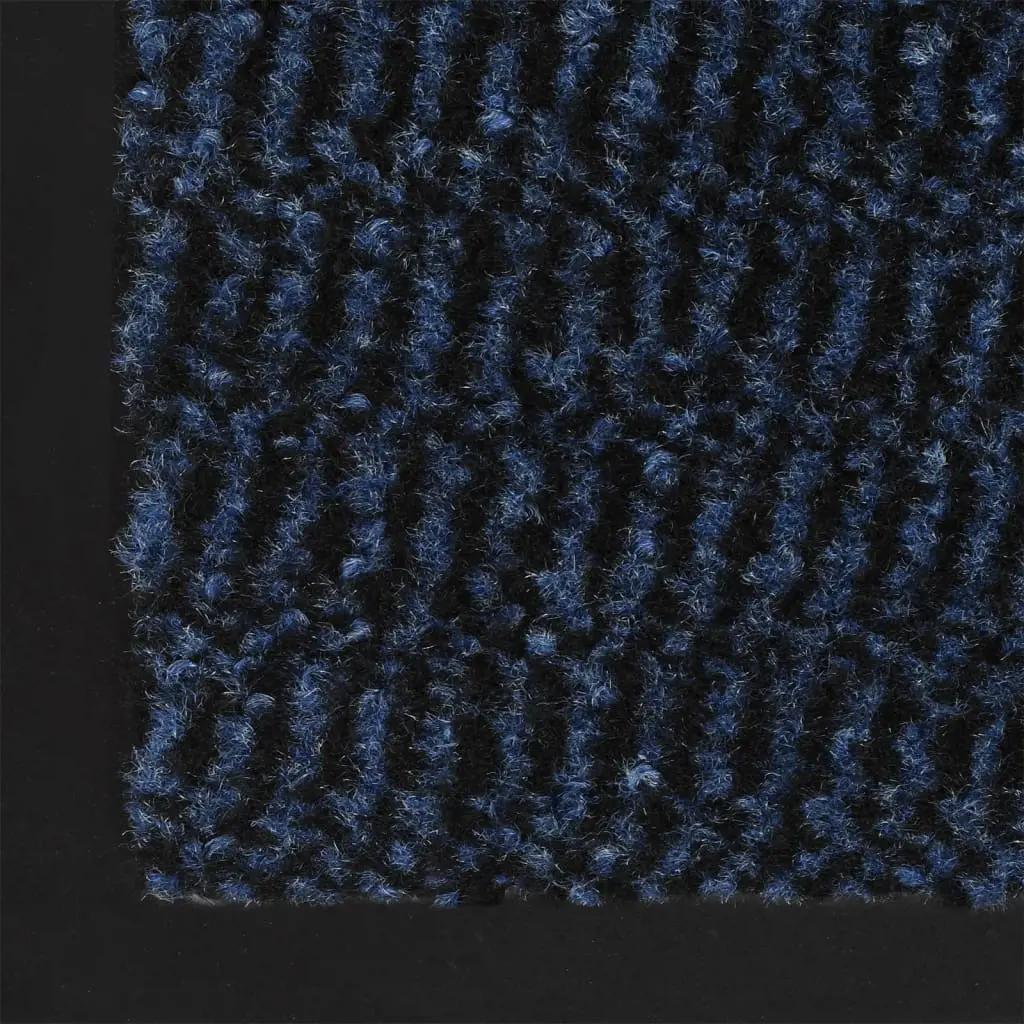 Deurmat getuft 60x150 cm blauw (4)