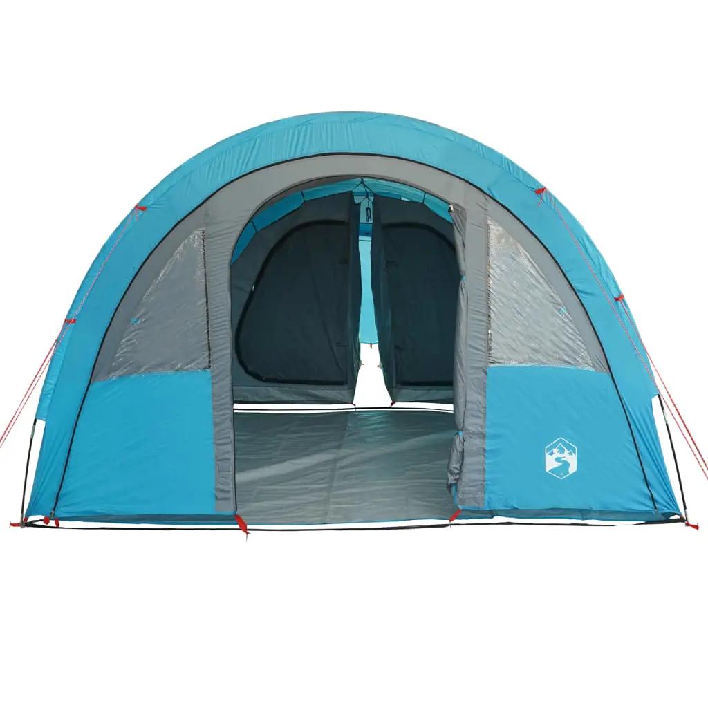 Tent 4-persoons waterdicht blauw (7)