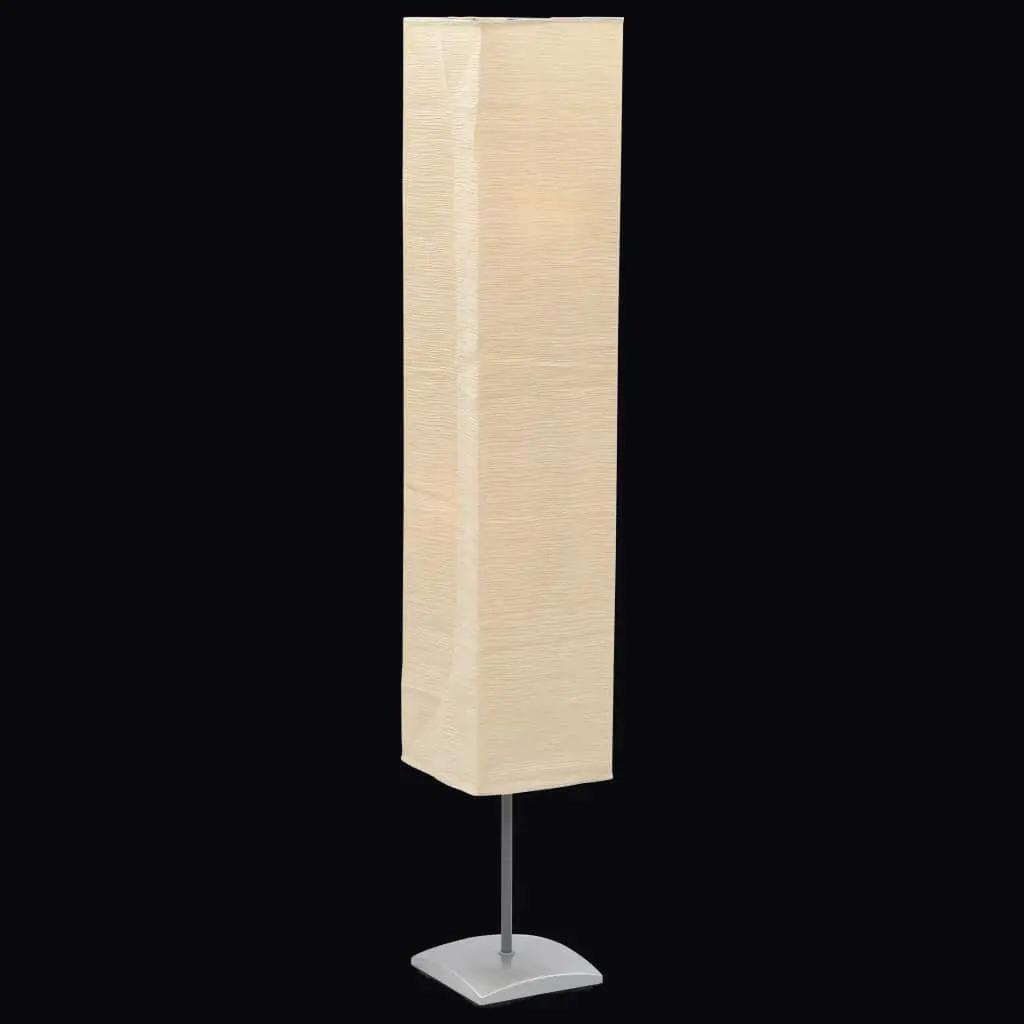 Vloerlamp met papieren lampenkap 135 cm