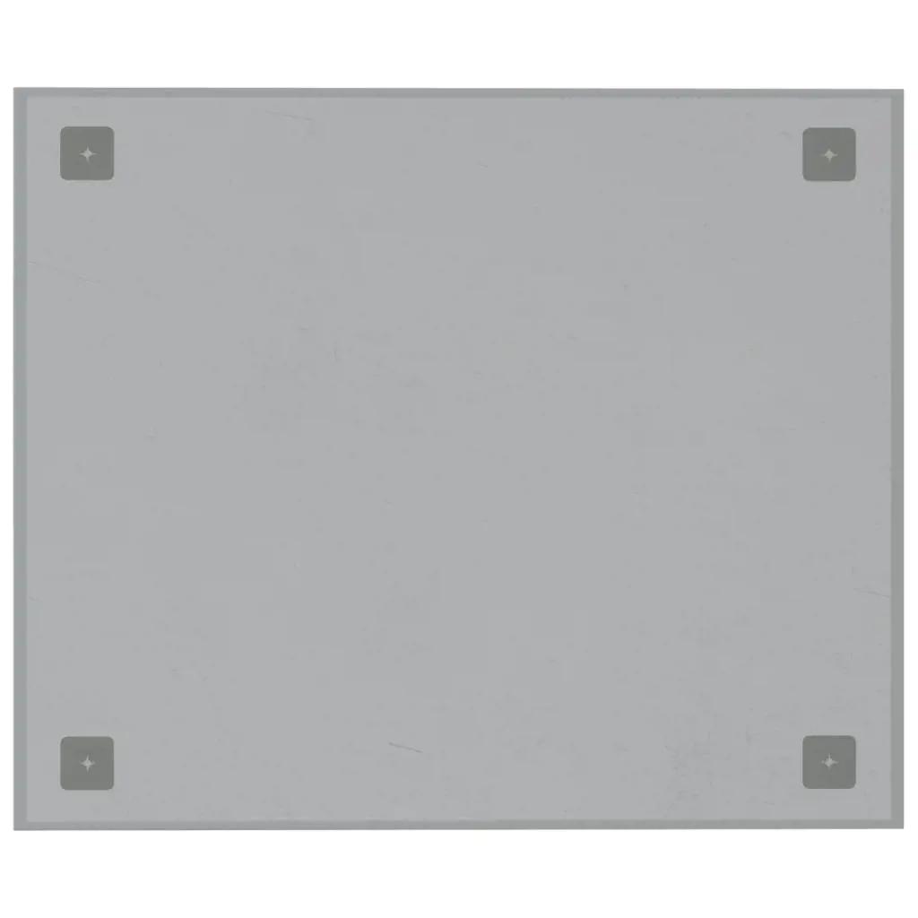 Magneetbord voor aan de wand 60x50 cm gehard glas wit (4)