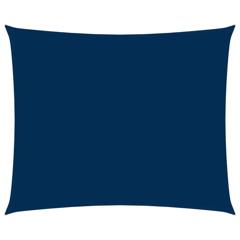 Zonnescherm rechthoekig 3x4 m oxford stof blauw (1)