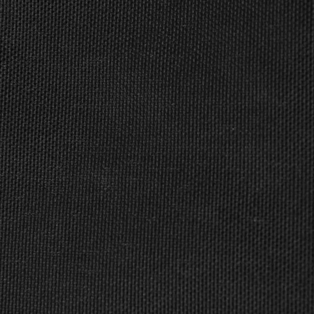 Zonnezeil trapezium 3/5x4 m oxford stof zwart (3)