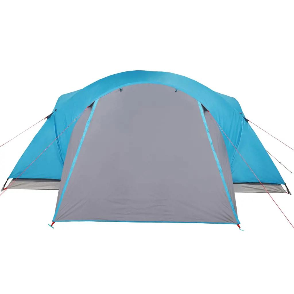 Tent 8-persoons waterdicht blauw (7)